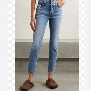 RE/DONE High-rise Ankle (Slim/Straight)